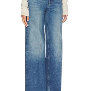 PAIGE Sasha High Rise Wide Leg Denim Jeans